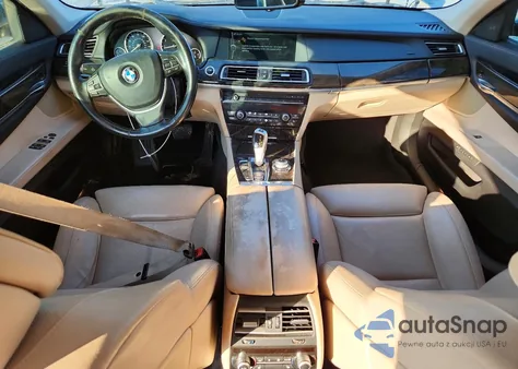 2012 BMW 750 Li z USA, uszkodzony, nr VIN WBAKB8C51CC965264
